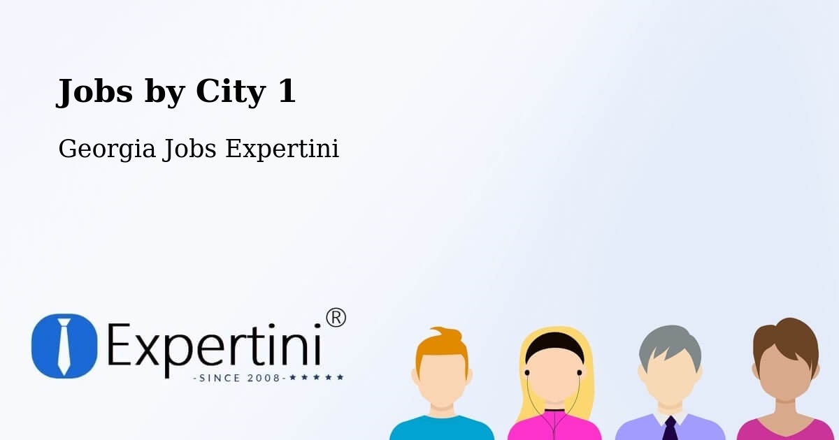 City Jobs in Georgia - Expertini