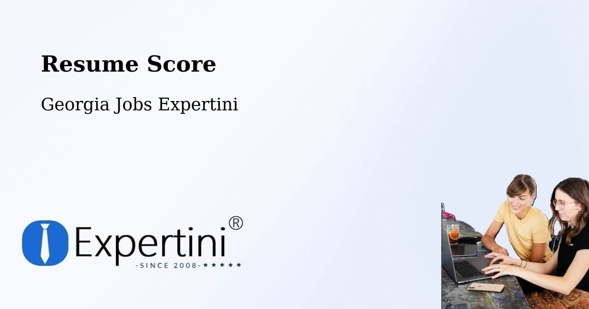 Resume Score & Job Description Match Tool – Georgia - Georgia Jobs Expertini